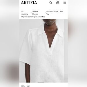 Aritzia Little Moon Bari Top
